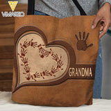 PERSONALIZED TITLE WITH KID TOTE BAG TNMA1611