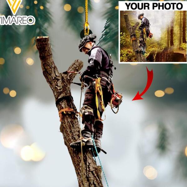 PERSONALIZED ARBORIST HANGING ORNAMENT CHRISTMAS NOV-QH26