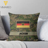 PERSONALIZED GERMAN CAMO PILLOW PRINTED DEC-HQ01