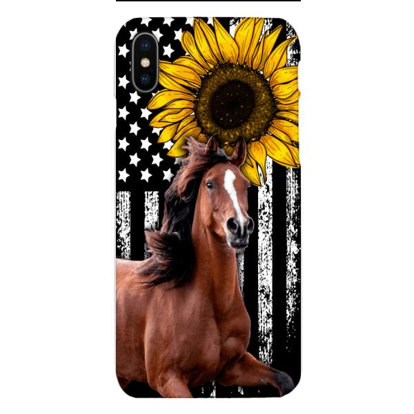 DH Personalized HORSE Phone Case DEC-HQ08