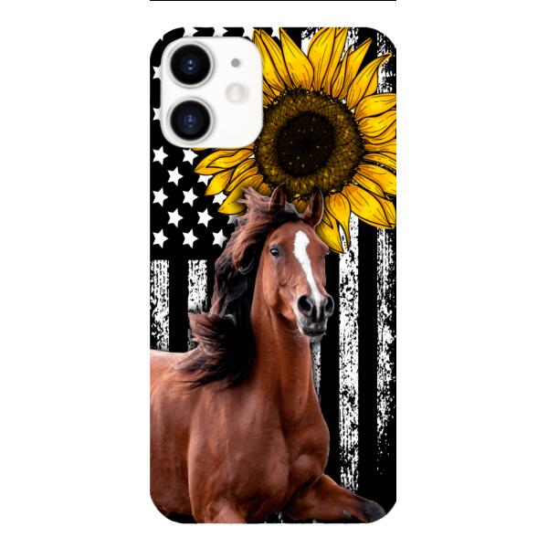DH Personalized HORSE Phone Case DEC-HQ08