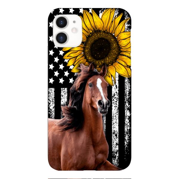 DH Personalized HORSE Phone Case DEC-HQ08