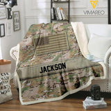 Personalized U.S Camo Quilt Printed  DEC-HQ07