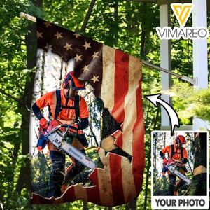 DH Personalized Arborist Flag DEC-QH09