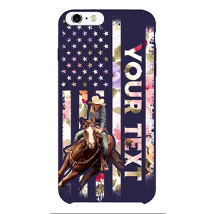 PERSONALIZED HORSE RIDING PHOTO UPLOAD PHONECASE QTMA1012