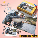 Personalized Fishing Rectangle Jigsaw Puzzle QTDT1612