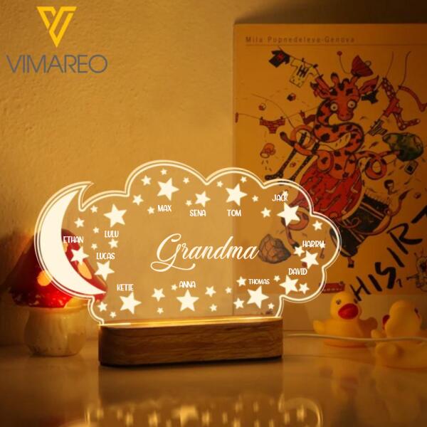 PERSONALIZED KID LEDLAMP DEC-DT16