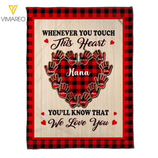 Personalized Kid Quilt Blanket Printed  DEC-DT17