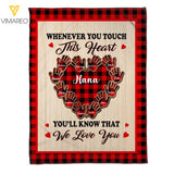Personalized Kid Quilt Blanket Printed  DEC-DT17