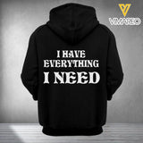 PERSONALIZED I HAVE EVERYTHING I NEED COUPLE HOODIE QTTN2812