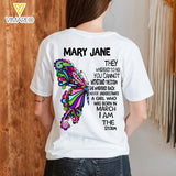 Personalized March Girl The Storm Tshirt Printed 22JAN-HQ04