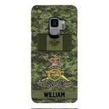 Personalized Canadian Army Veteran Camo Phone Case 22JAN-MQ15