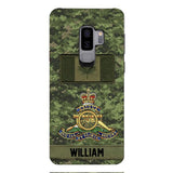 Personalized Canadian Army Veteran Camo Phone Case 22JAN-MQ15