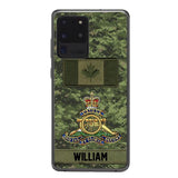 Personalized Canadian Army Veteran Camo Phone Case 22JAN-MQ15