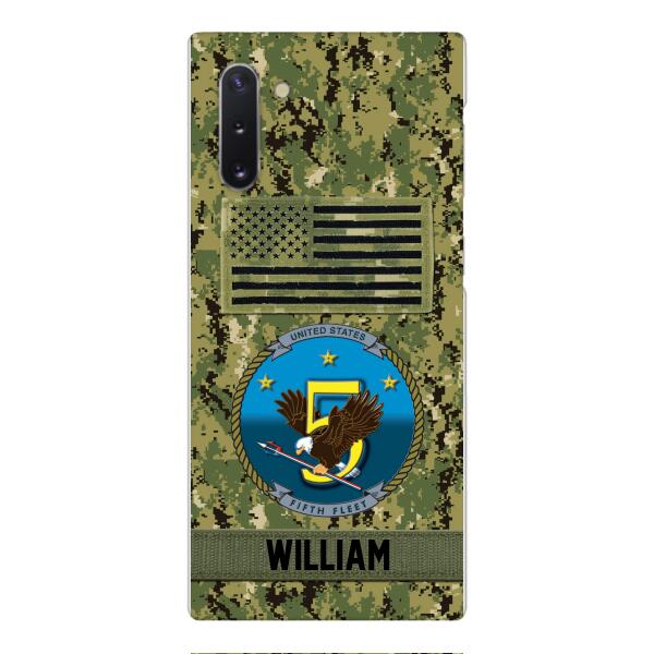 Personalized U.S Navy Veteran Camo Phone Case 22JAN-DT21
