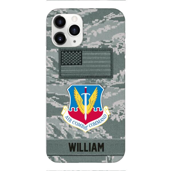 Personalized U.S Airforce Camo Phone Case 22JAN-QH21