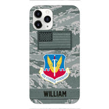 Personalized U.S Airforce Camo Phone Case 22JAN-QH21