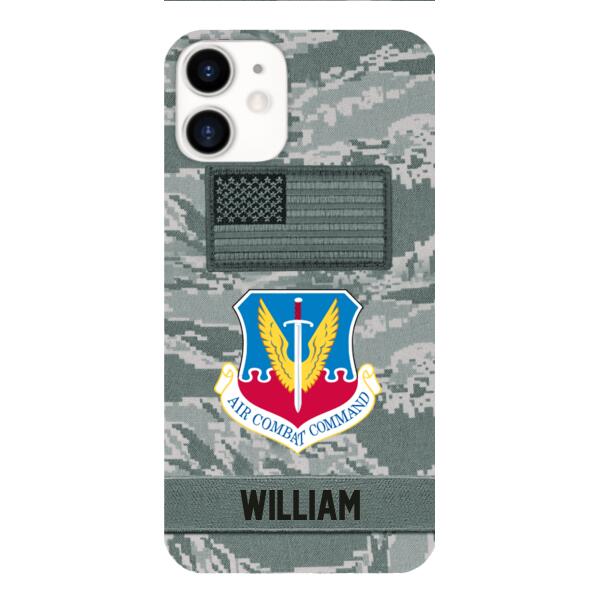 Personalized U.S Airforce Camo Phone Case 22JAN-QH21