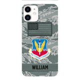 Personalized U.S Airforce Camo Phone Case 22JAN-QH21