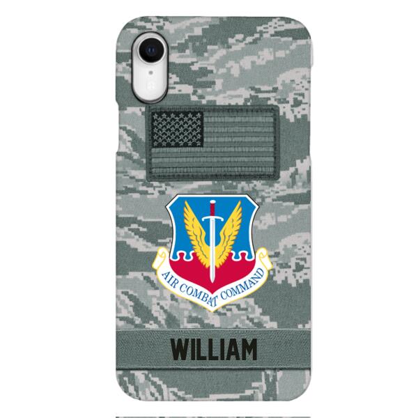 Personalized U.S Airforce Camo Phone Case 22JAN-QH21