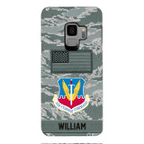 Personalized U.S Airforce Camo Phone Case 22JAN-QH21