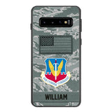 Personalized U.S Airforce Camo Phone Case 22JAN-QH21