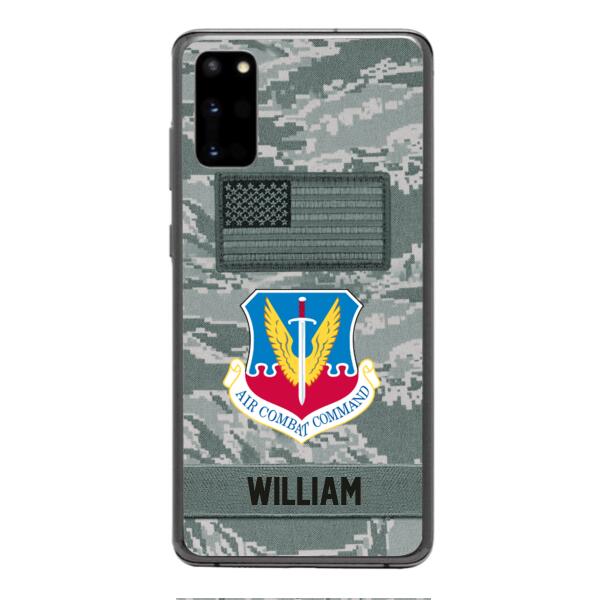 Personalized U.S Airforce Camo Phone Case 22JAN-QH21