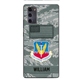 Personalized U.S Airforce Camo Phone Case 22JAN-QH21