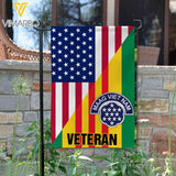 Personalized U.S Veterans Garden Flag 22JAN-DT22