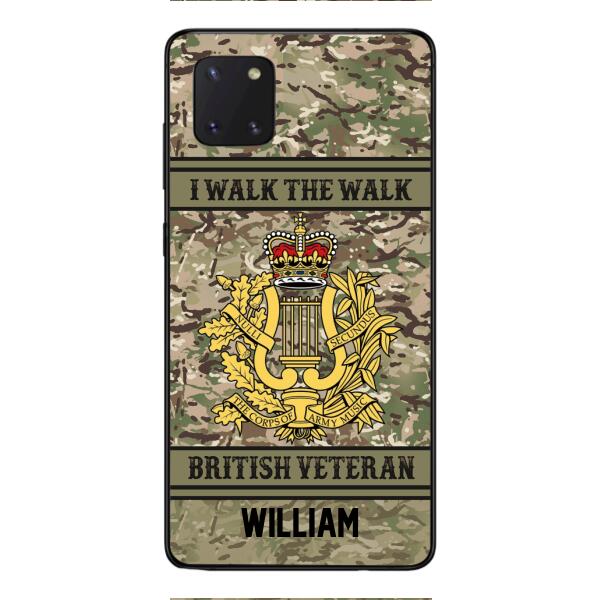 Personalized British Veterans Camo Phone Case 22JAN-LN22