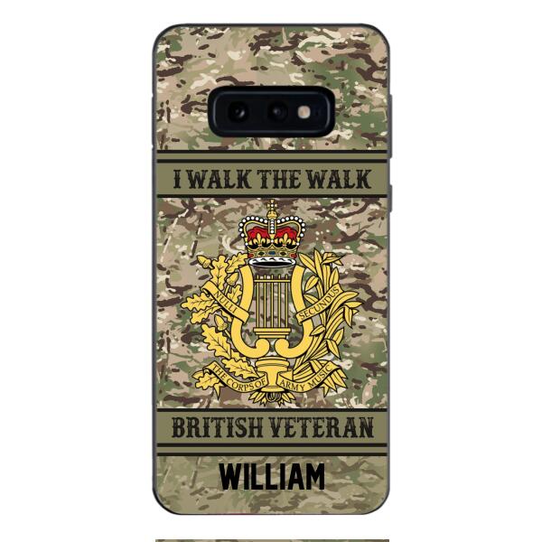 Personalized British Veterans Camo Phone Case 22JAN-LN22