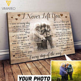 DH Personalized I Never Left You Canvas Printed 22JAN-DT27