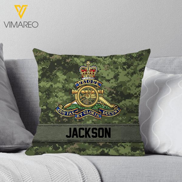 PERSONALIZED CANADIAN SOLDIER PILLOW 22FEB-MQ08