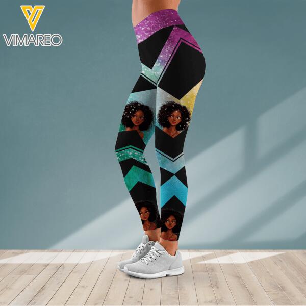 PERSONALIZED BLACK WOMEN STRONGER THAN YOU BELIEVE... HOODIE/ LEGGING 3D PRINTED 22FEB-HC07
