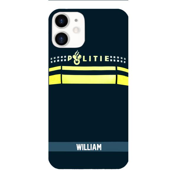 Personalized Dutch Politie Phone Case Printed 22FEB-LN10
