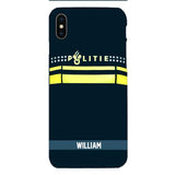 Personalized Dutch Politie Phone Case Printed 22FEB-LN10