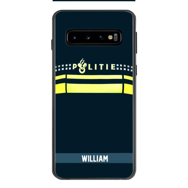 Personalized Dutch Politie Phone Case Printed 22FEB-LN10