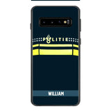 Personalized Dutch Politie Phone Case Printed 22FEB-LN10