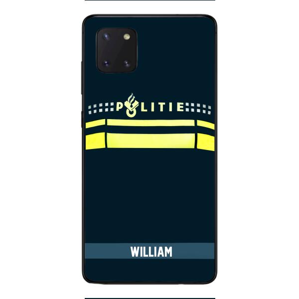 Personalized Dutch Politie Phone Case Printed 22FEB-LN10