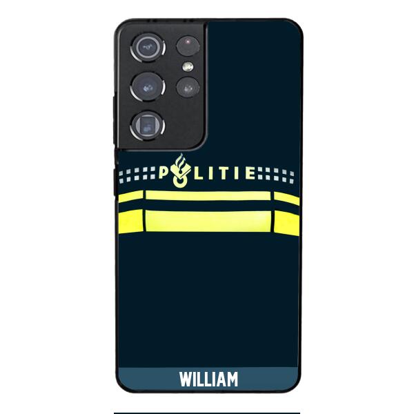Personalized Dutch Politie Phone Case Printed 22FEB-LN10