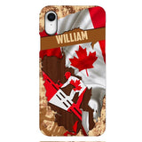 Personalized Canadian Roofer Phone Case Printed 22FEB-DT11