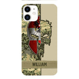 Personalized Austria Veteran/ Soldier Phone Case Printed 22FEB-DT11