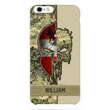 Personalized Austria Veteran/ Soldier Phone Case Printed 22FEB-DT11