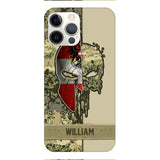 Personalized Austria Veteran/ Soldier Phone Case Printed 22FEB-DT11