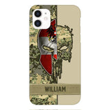 Personalized Austria Veteran/ Soldier Phone Case Printed 22FEB-DT11