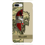 Personalized Austria Veteran/ Soldier Phone Case Printed 22FEB-DT11