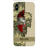 Personalized Austria Veteran/ Soldier Phone Case Printed 22FEB-DT11