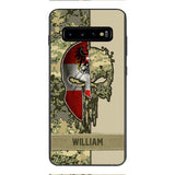 Personalized Austria Veteran/ Soldier Phone Case Printed 22FEB-DT11