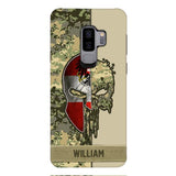 Personalized Austria Veteran/ Soldier Phone Case Printed 22FEB-DT11