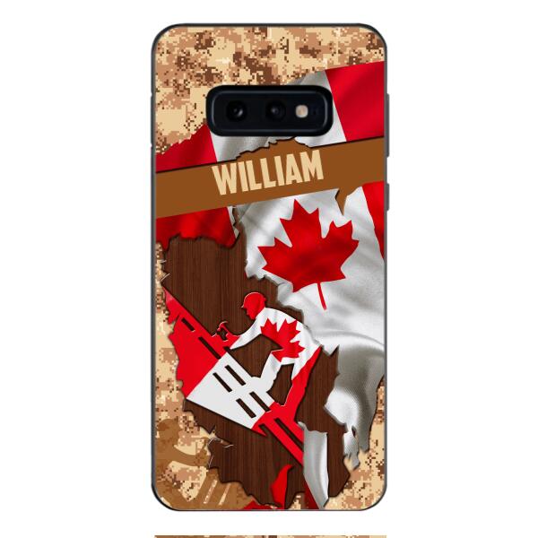 Personalized Canadian Roofer Phone Case Printed 22FEB-DT11